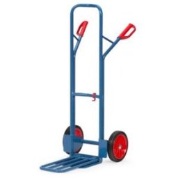 fetra Diable pour colis K1326V - charge max. 300kg pelle 250/500x320/250mm (K1326V)
