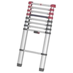 Hailo FlexLine, échelle télescopique de sécurité en aluminium, 9nombre de barreaux (7113091)