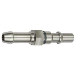 Riegler Embout d'insertion distinctif NW 6, ISO 6150 C, embout LW 8, gris (426.72-GR)