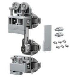 Hettich Set WLL PC, lourd, sans SA, droit, gris (9339348)