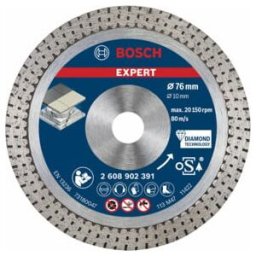 BOSCH EXPERT Hard Ceramic Disque diamant de découpe 76 x 1,5 x 10 mm (2608902391)