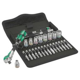 Jeu cliquet Wera 8100 SA 9 Zyklop Speed, à emmanchement 1/4