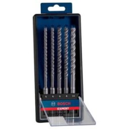 BOSCH EXPERT SDS plus-7X Jeu de forets marteau 6/6/8/8/10mm 5 pièces pour marteaux perforateurs (2608900198)