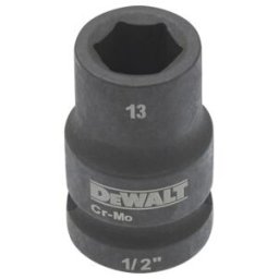 Clé à douille DEWALT courte 13mm 1/2 résistante aux chocs (DT7531-QZ)