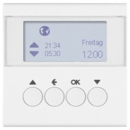 Berker Horloge programmable pour volets roulants blanc polaire mat 85741188 (85741188)