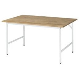 Table de travail en hêtre Rau LxPxH 1500x1000x800-850mm (06-500B10-15.12)