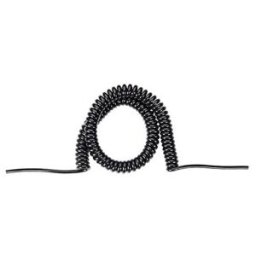 Bachmann Câble spiralé PUR 5x1,5/0,5m noir 693.180 (693.180)