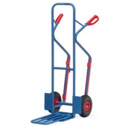 fetra Diable pour colis K1331L - charge max. 300kg pelle 250/500x320/250mm (K1331L)