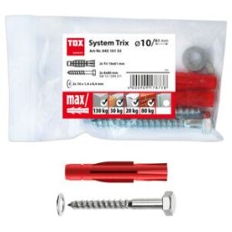 TOX Kit de montage Système Trix 10x61 mm (04510153)