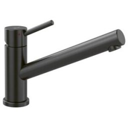 V&B; Mitigeur monocommande pour évier Como Window 14,8 l/m, pivotant, acier inox anthracite ; Villeroy & Boch (92570005)
