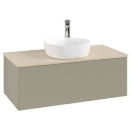 V&B; Armoire sous lavabo sans structure de façade, éclairage Antao 100x36x50cm, HL, WBP botti., st Gr m Lac ; Villeroy & Boch (L31053HK)