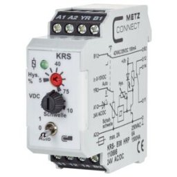 BTR NETCOM Module d’interface 1W KRS-E08 HRP 24ACDC ; Metz Connect (110666)