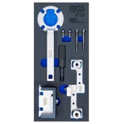 BGS Insert de servante d'atelier 1/3 : Coffret de calage pour Ford 2.5, Volvo 1.6 - 2.5 & 2.4D ; BGS technic (9738)