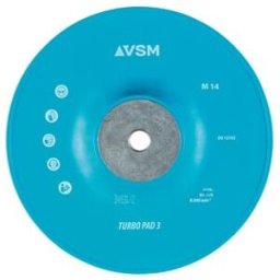 VSM Plateau-support pour disques en fibre TURBO PAD 3 dur/nervuré, ⌀ ext. : 180 mm (776387)