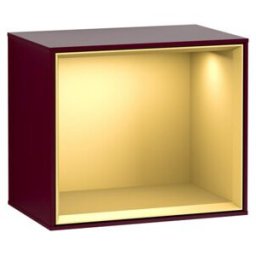 V&B; Finion Module d'étagère Éclairage mural 41,8x35,6x27cm, Reg gol Mat, Peony Mat ; Villeroy & Boch (G580HFHB)