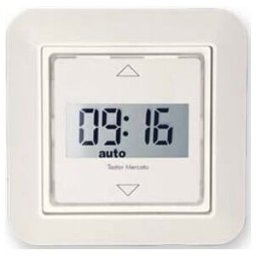 Kaiser Nienhaus Commande de volet roulant avec écran LCD, programme journalier + mémoire/hasard, bouton Mercato rws (320050)