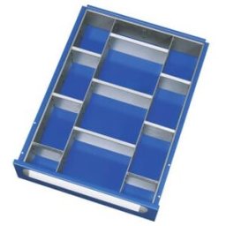 Kit de compartimentation Rau tiroir-E H 120-360mm 2 séparations + 9 parois enfichables (E-ET-2-9-120-150)