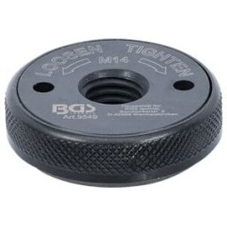 Mandrin de serrage rapide pour meuleuse d’angle M14 Kraftmann ; BGS technic (9549)