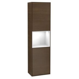 V&B; Hochschrank Éclairage mural Finion 41,8x151,6cm, r, Rg glo wh. Lac, wal ven ; Villeroy & Boch (G470GFGN)