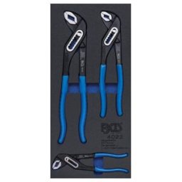 Insert de servante d'atelier 1/3 : Clé à pompe à eau 3 pièces BGS ; BGS technic (4022)