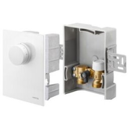 Oventrop Régulation de température d'ambiance Unibox T blanc, avec thermostat (1022722)