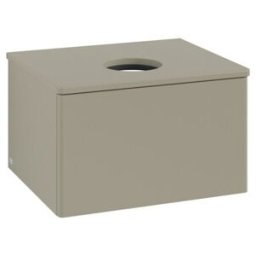 V&B; Meuble sous-lavabo sans structure de façade - Éclairage Antao 60x36x50cm, couleur WBP Lac, st. Gr m Lac ; Villeroy & Boch (L29010HK)