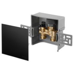 Oventrop Régulateur de température de retour Unibox E RTL ESG noir, avec limitation temp. départ et retour (1022761)