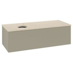 V&B; Meuble sous lavabo sans structure de façade, avec éclairage Antao 120x36x50cm, HL, WBP botti., st Gr m Lac ; Villeroy & Boch (L33053HK)