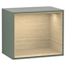 V&B; Module d'étagère Éclairage mural Finion 41,8x35,6x27 cm, Reg Oa ven, Oli. m Lac ; Villeroy & Boch (G580PCGM)