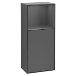 V&B; Finion Armoire latérale Éclairage mural 41,8x93,6cm, Anthracite m ; Villeroy & Boch (G500GKGK)