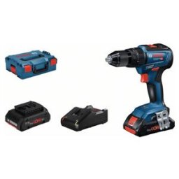 Perceuse à percussion sans fil BOSCH GSB 18V-55, 2 ProCORE18V sans fil, chargeur rapide GAL 18V-40 (06019H5304)