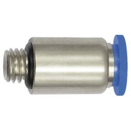 Riegler Raccord droit à emboîtement « Série Bleue » mini, rond, G 1/8, 207.018-6M (207.018-6M)