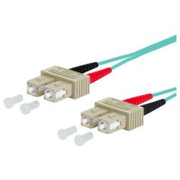 BTR NETCOM Câble duplex SC/SC 50,0 OM3 2 m 151J1EOEO20E ; Metz Connect (151J1EOEO20E)