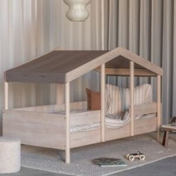 Quax Lit cabane Cottage Naturel (90 x 200 cm)
