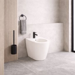 Bidet Sur Pied Azzurra Ceramica Collection Comoda 54 Cm Céramique Coton