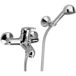 GS Rubinetteria Mitigeur De Bain Mural Monocommande Monotrou Gs Rubinetterie, Série Ecoline
