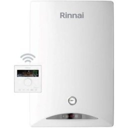 Rinnai Chaudière à Condensation Zen 24 kW GPL WI-FI faible NOx avec Kit d'Évacuation des Fumées