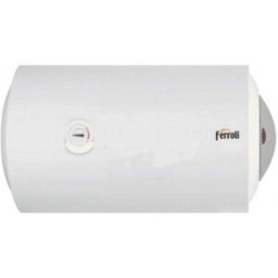 Ferroli Chauffe-eau électrique Titano 50 HO BF Horizontal Raccordement à droite 5 ans de garantie