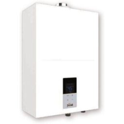 Ferroli Chauffe-eau à gaz à chambre étanche Kona 15 litres GPL Low NOx avec kit fumée