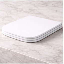 Azzurra Ceramica Abattant Wc à Fermeture Douce Collection Comoda/Nuvola MatéRiau Thermodurcissable