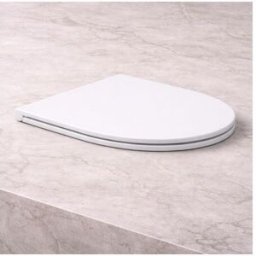 Abattant De Toilette Azzurra Ceramica à Fermeture Amortie, Collection Pratique, MatéRiau Thermodurcissable