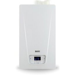 Chaudière à condensation Baxi Luna Compact 28 kW Méthane/GPL complète avec kit d'évacuation des fumées