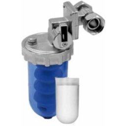 IDRO TEC SRL IDROTEC Filtre à Eau Anti-Calcaire Distributeur de Polyphosphates Dosatec Bleu 200 Raccords 1/2"-1/2" + Recharge de Polyphosphat