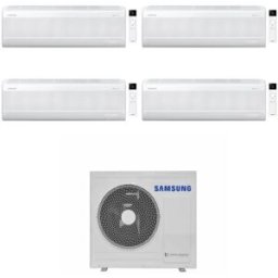 Climatiseur Samsung Quad Split Windfree Avant S2 7+9+18+18 BTU avec AJ100TXJ5KG/EU Inverter R-32 Wi-Fi Classe A++