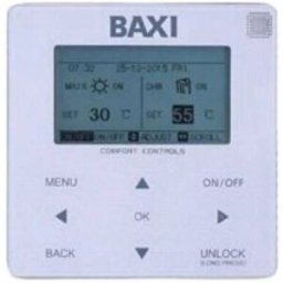Mitsubishi Baxi Télécommande pour Pompe à Chaleur AURIGA cod. A7799122