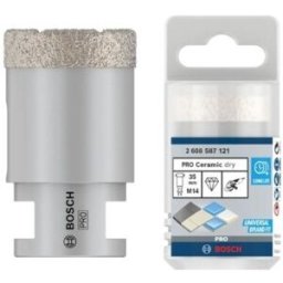 Brosse Céramique Bosch Corona Pro À SEC Pour Petites Meuleuses D'angle 35x35x22,3 Mm