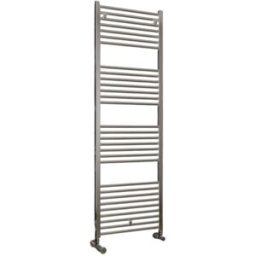 Cordivari Radiateur de salle de bains Lisa 22 H 1385 L 600 Chromé 25 Éléments tubulaires RAL 9010 Entraxe 550