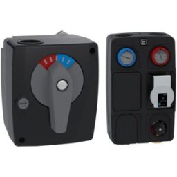 LK Armatur Groupe de distribution LK LK862 R HYDRONICGROUP C/C 125 G 1½" / Rp 1" x G 1½" DN32 avec vanne mélangeuse et câble 24V