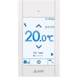Mitsubishi Télécommande Prisme Blanc PAR-CT01MAA-SB