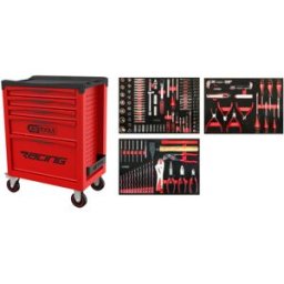 Servante Racing 5 Tiroirs + Composition 264 Pièces Ks Tools